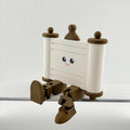 Poseable Torah Scroll Figurine — Jewish Character