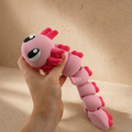 Large Cute Axolotl Figurine – 12" Kawaii 3D Printed Axolotl