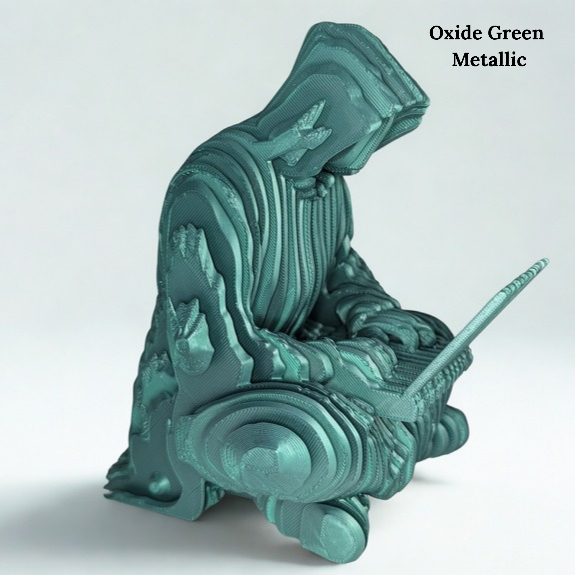 Ghost of Satoshi | Satoshi Nakamoto Optical Illusion Bitcoin Figure