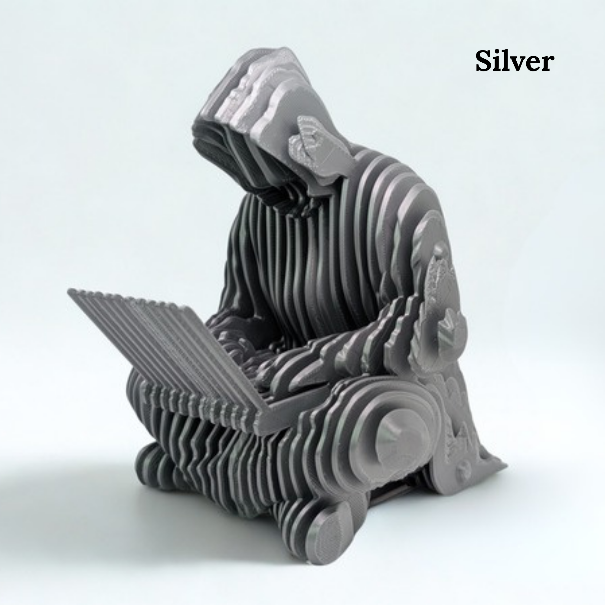 Ghost of Satoshi | Satoshi Nakamoto Optical Illusion Bitcoin Figure