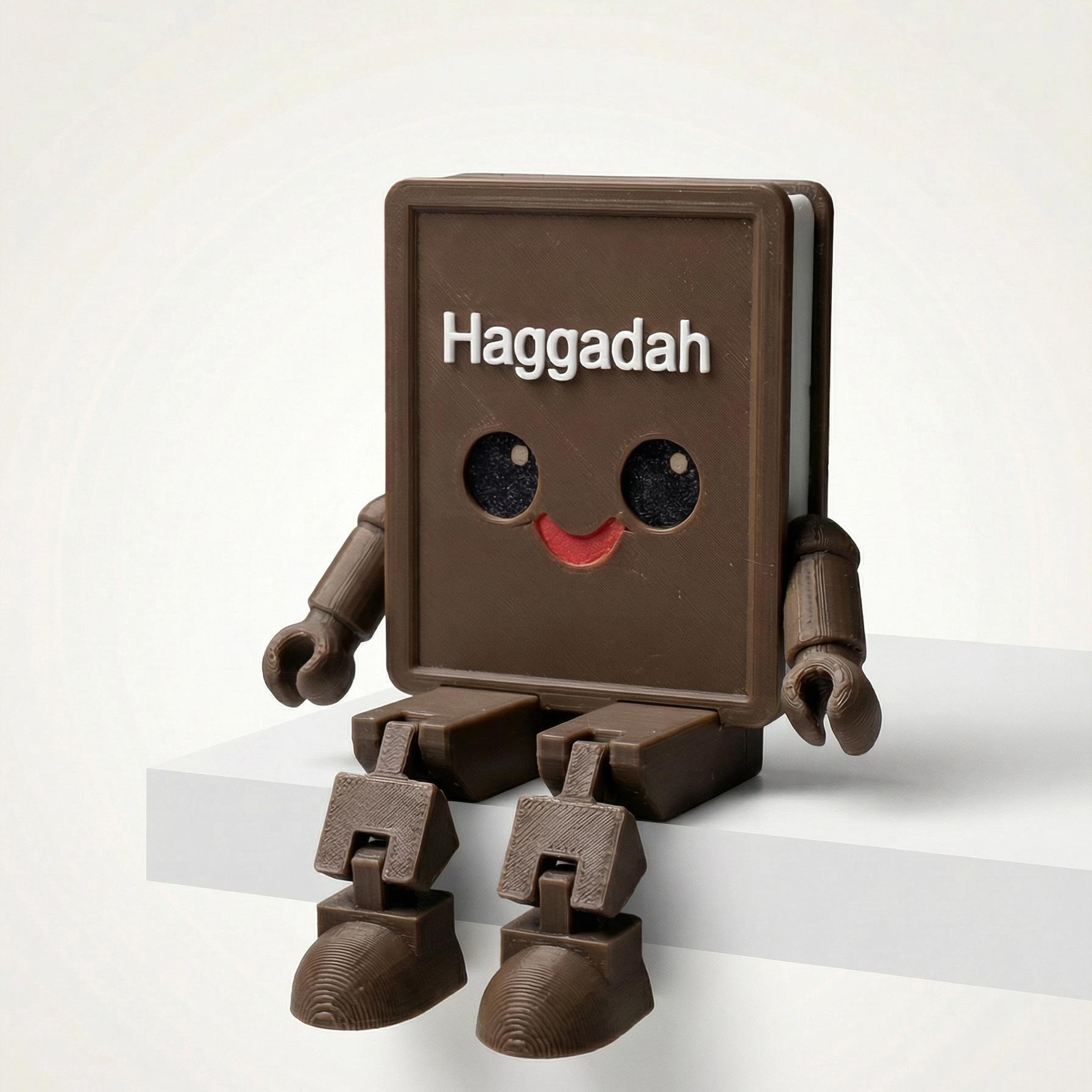 Articulated Haggadah Figurine — Poseable Passover Character