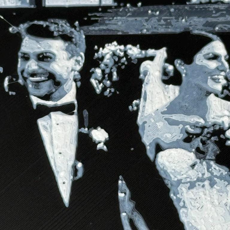 Custom 3D Layered Photo Portrait | Personalized Wall Art from Your Photo | Anniversary Couples Gift | Mothers Day | Wedding | Memorial