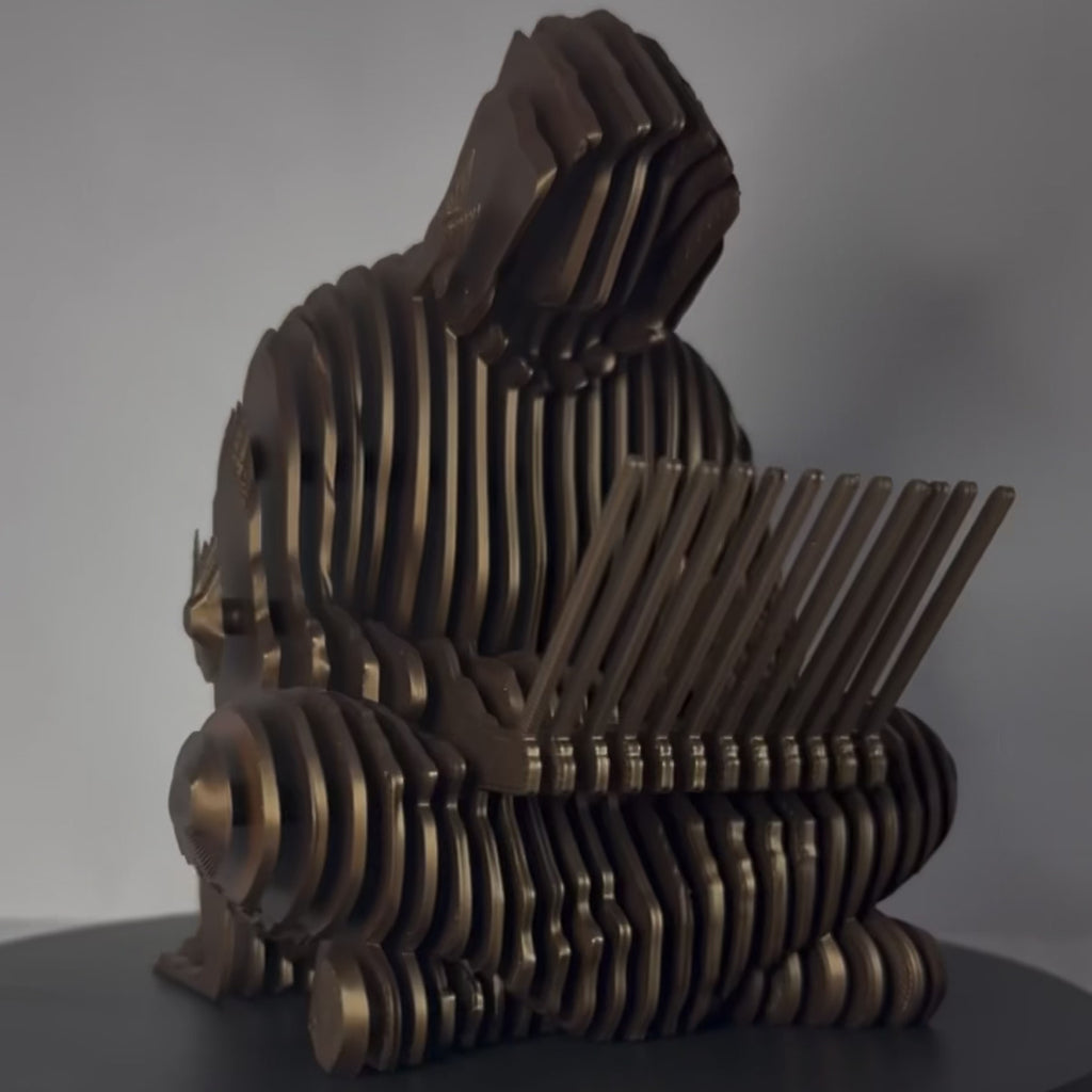 Ghost of Satoshi | Satoshi Nakamoto Optical Illusion Bitcoin Figure
