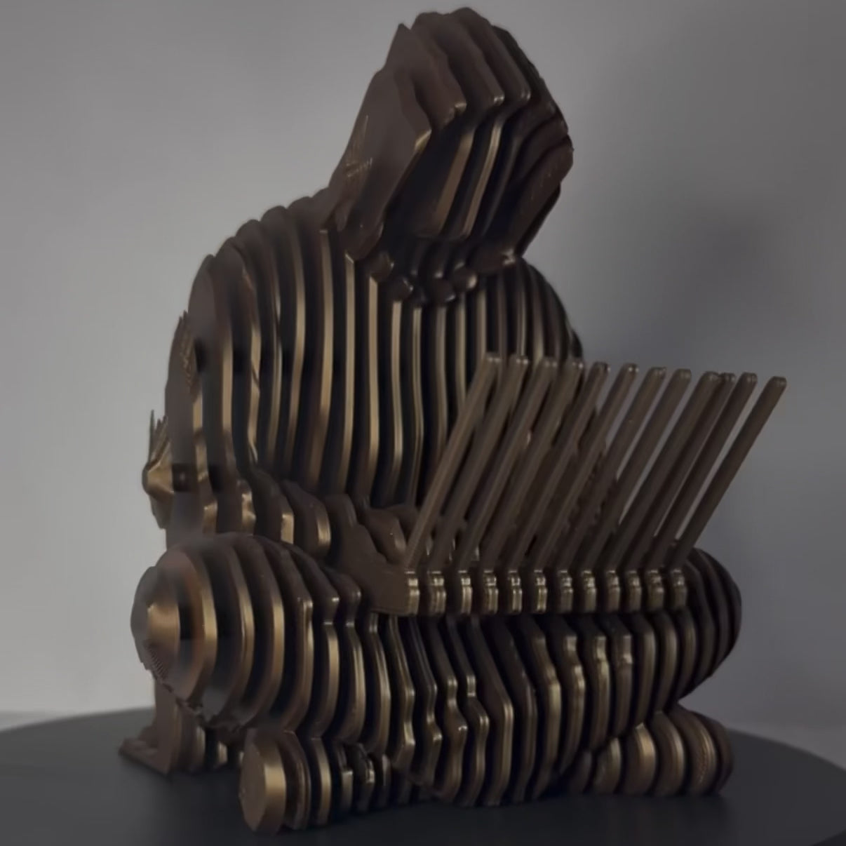 Ghost of Satoshi | Satoshi Nakamoto Optical Illusion Bitcoin Figure
