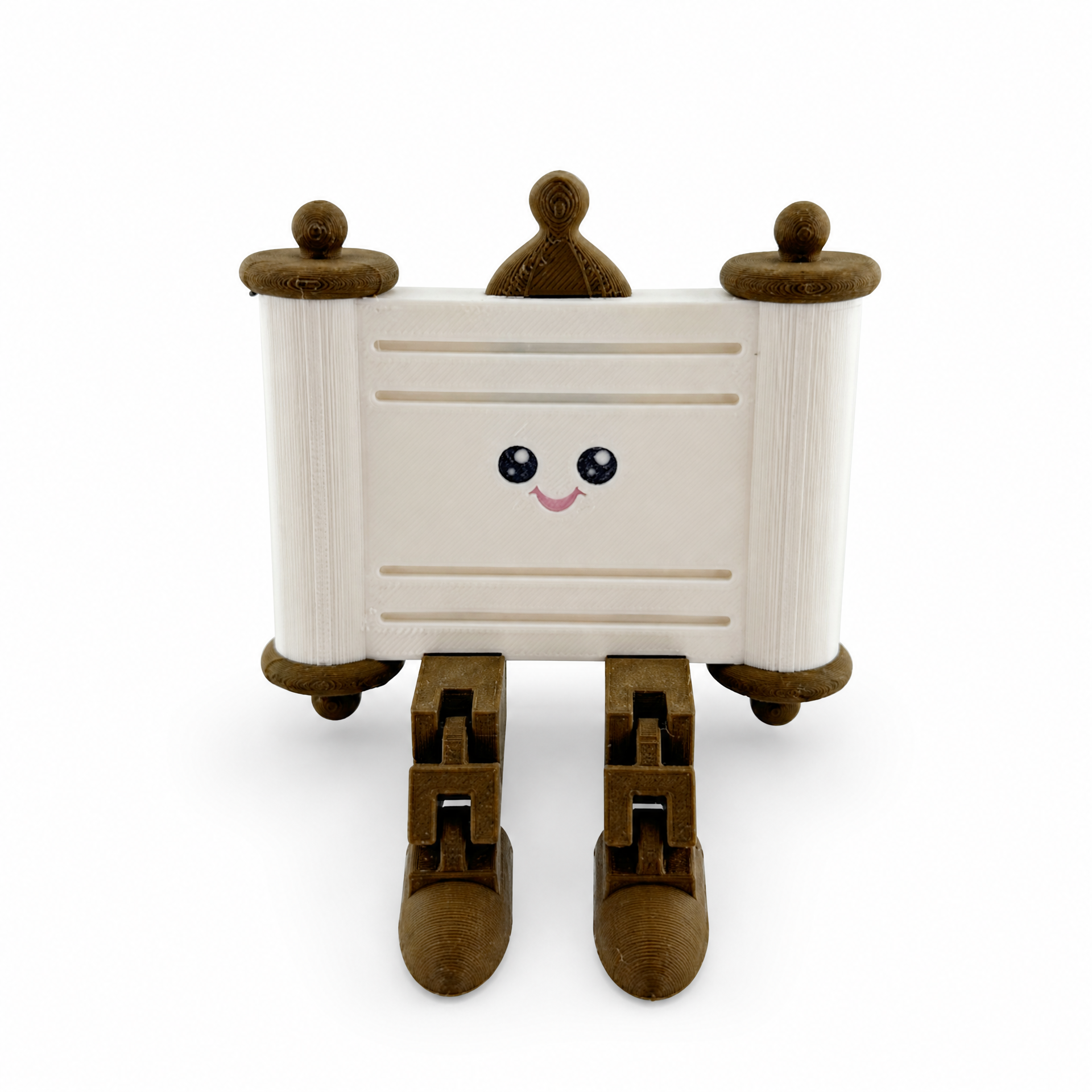 Poseable Torah Scroll Figurine — Jewish Character